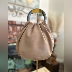 Loewe Rare‎ two toned Limited Edition Bounce Bag Beige Leather Gold HW